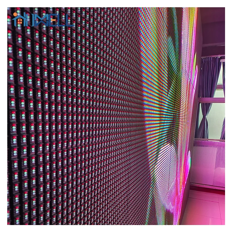 Screen LED Outdoor Project P6 Display Video Wall Panel Curtain