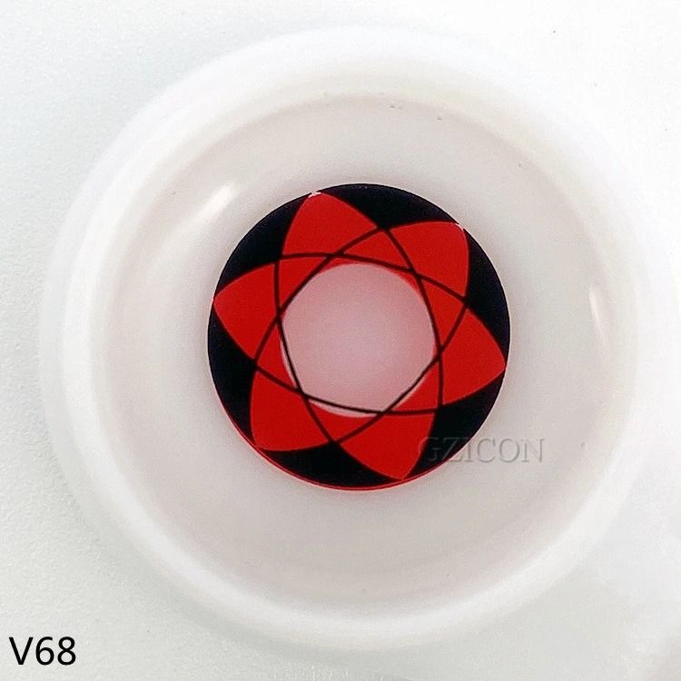 funny cosplay Sasuke eyes contact lenses sharingan