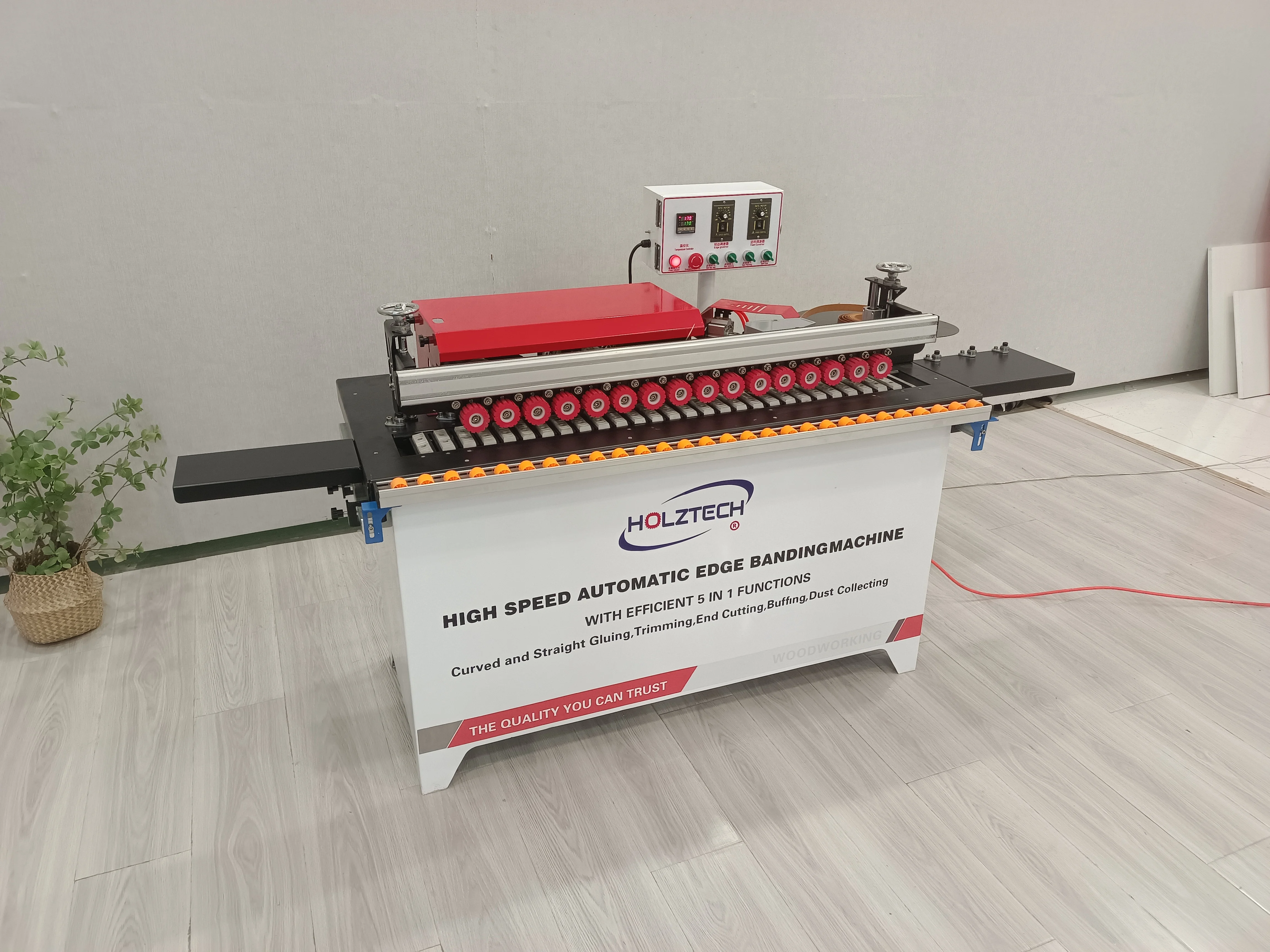 HT500 Manual Edge Banding Machine Portable PVC  High Speed Automatic Edge Banding Machine