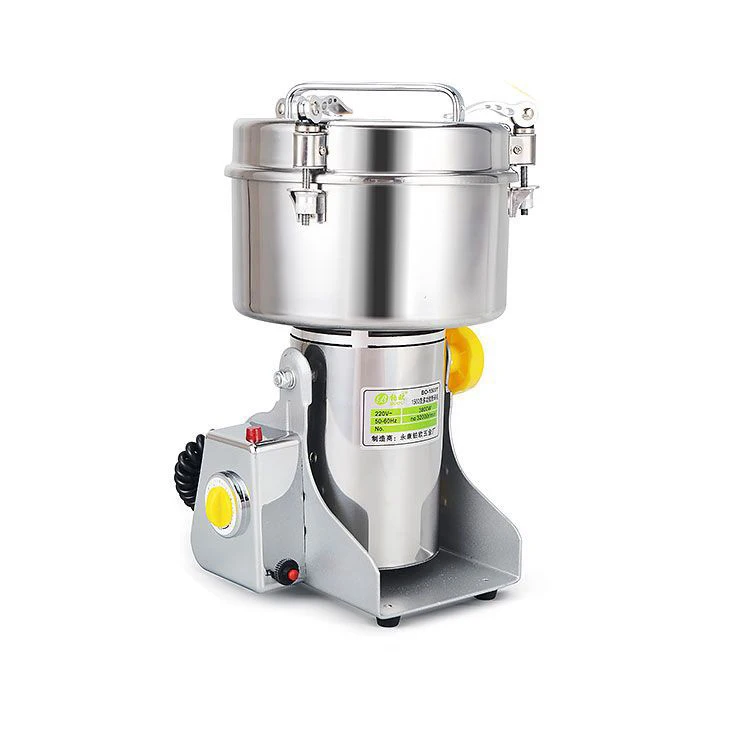 Ce certification 3600W stainless steel grinder miscellaneous grains spice drugstore hits medicine grinder