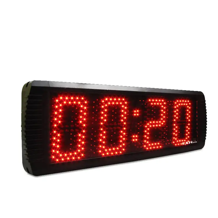 YIZHI GS4T-5R Multifunctional Indoor Rock Climbing Training Timer Large-screen 4 digits LED Display Digital Clock Stopwatch