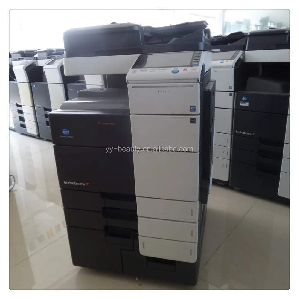 Многофункциональные цветные принтеры для фотокопировальной машины Konica Minolta Bizhub C654 C654e