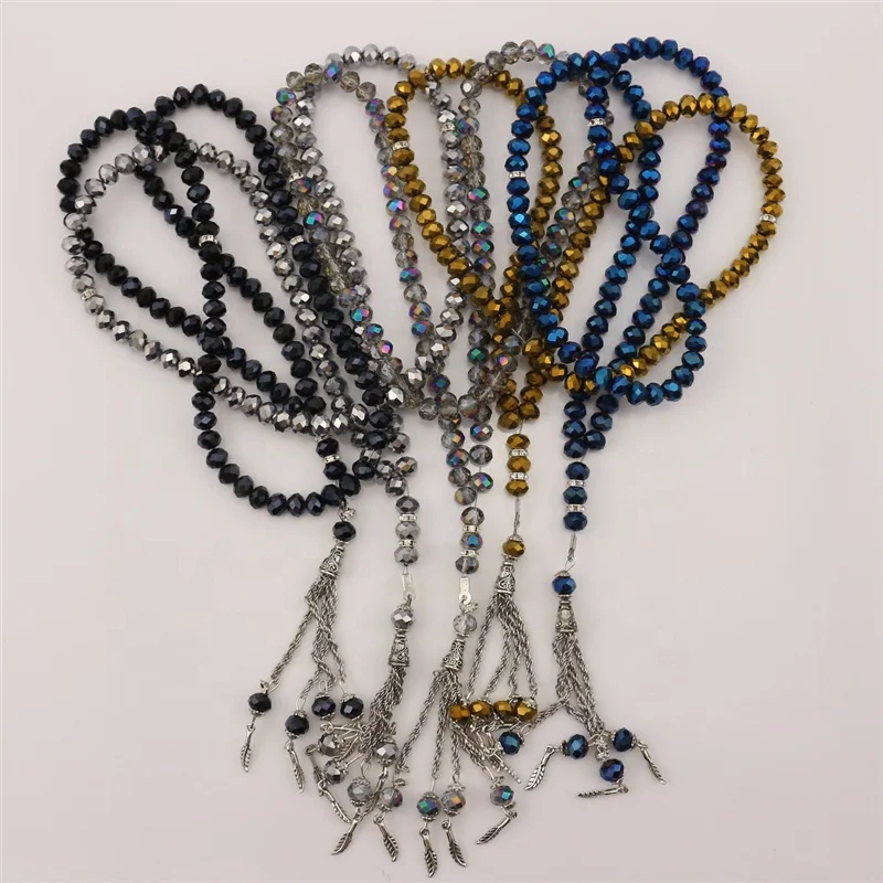 Hot Selling Crystal Beads Rosary Muslim Necklace ROSARY BEADS
