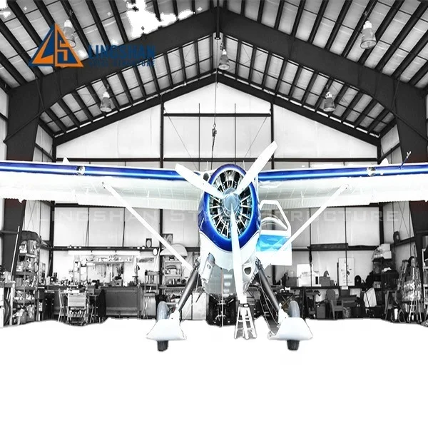 Ангар для самолета/Высококачественный дешевый сборный легкий стальной конструкции, стоимость ангара для самолета на продажу