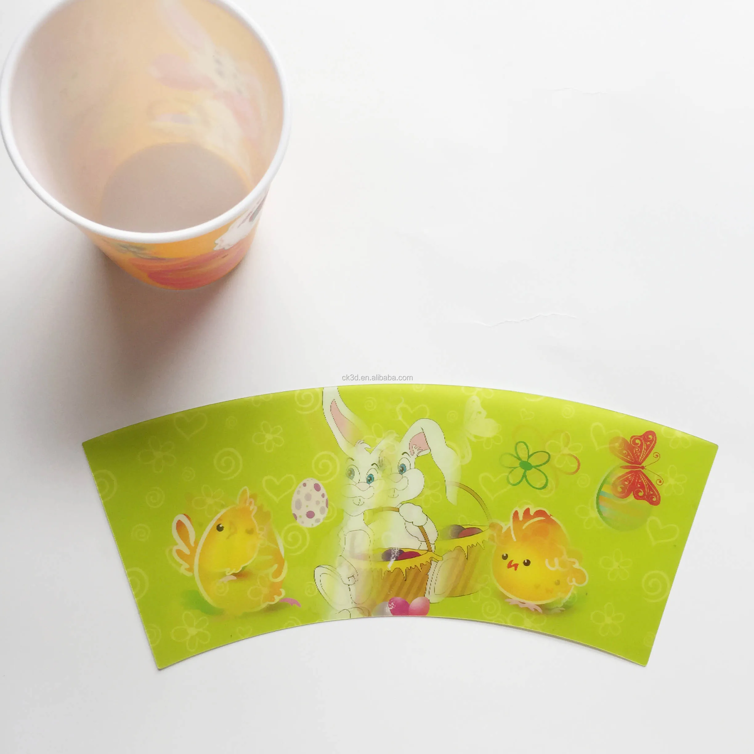 indonesia plastik product iml label 3D lenticular printing cabinet adhesive sticker floor