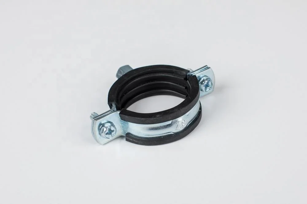 
EPDM rubber lined pipe clamps 