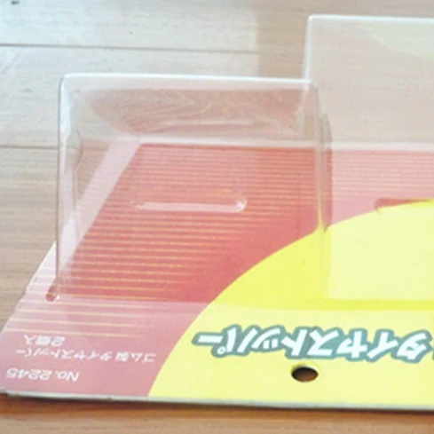Folding Hang Plastic Packaging with Papercard