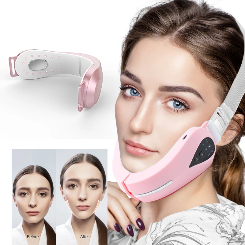 2022 Microcurrent V Line Facial Lifting Band for tightening face lifting Reduce Double Cheek Chin