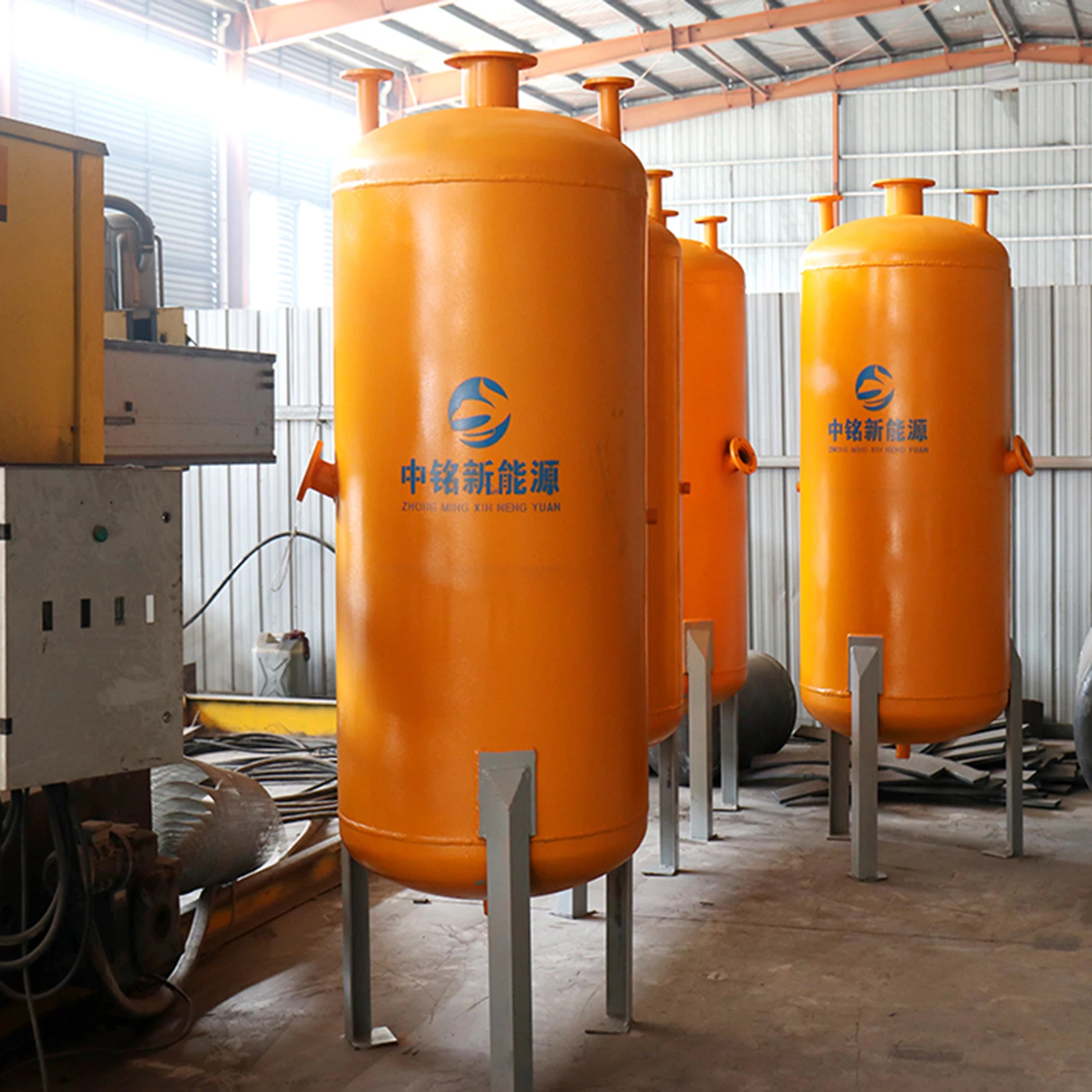 Zhongming inexpensive price used tyre pyrolysis to crude oil  pyrolysis machine