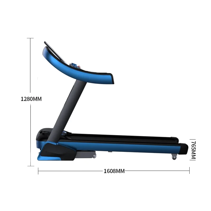 YUNPAO 2024 New home gym fitness Treadmill With calories calculation Electric Incline Semi-commercial treadmill