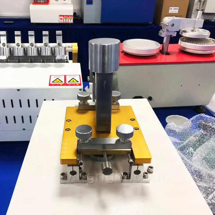 Laboratory Leather Friction Color Fastness Rubbing Test Machine