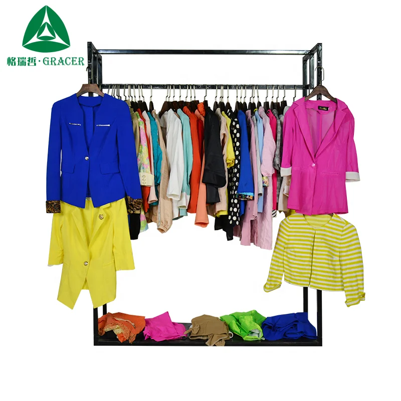 Бесплатная б/у Дизайнерская одежда Second Hand Bale Uk Женское пальто