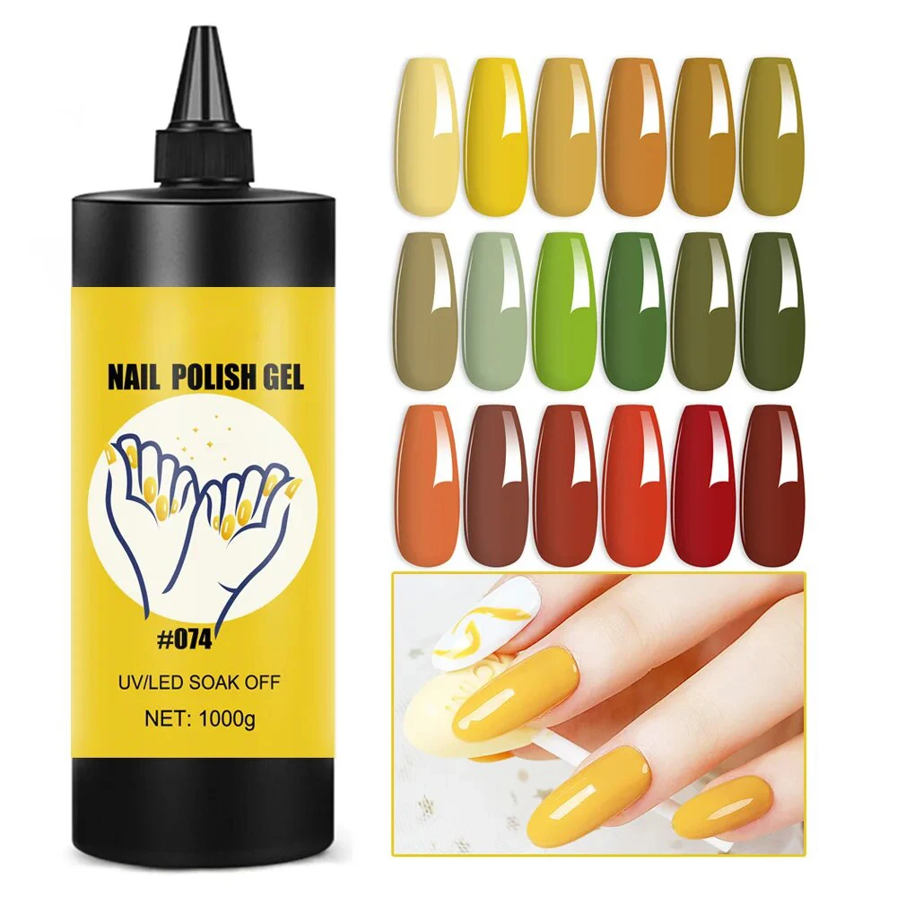 RONIKI Supplies Wholesale Bulk Nail Polish Drop Shipping OEM Logo Nail UV Gel Polish Raw Material Direct Sale