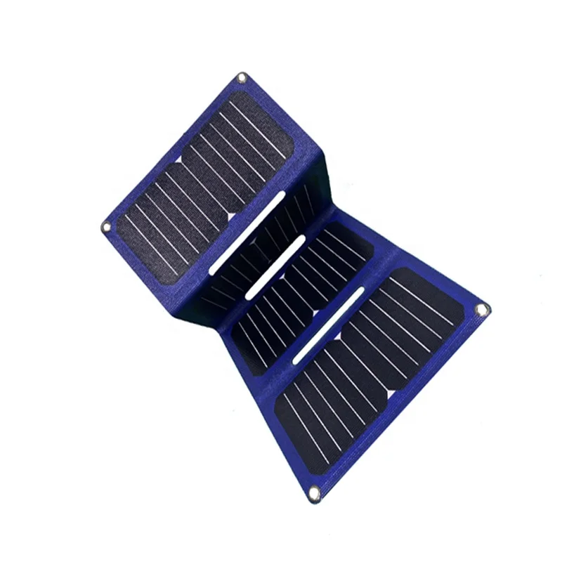 
Portable foldable solar panel sunpower cell 28W solar charger for mobile battery 