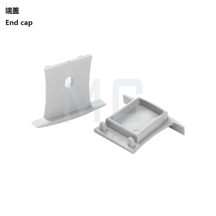 36*28mm U shaped aluminium corner angles for led casting curved aluminum extrusion with lips