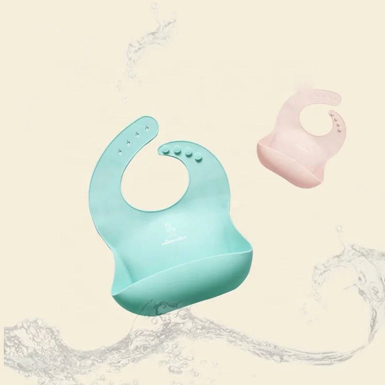 2023 factory Hot Sell Custom Baby Silicone Bib Manufacturer Baby Waterproof Bib Hot sale products