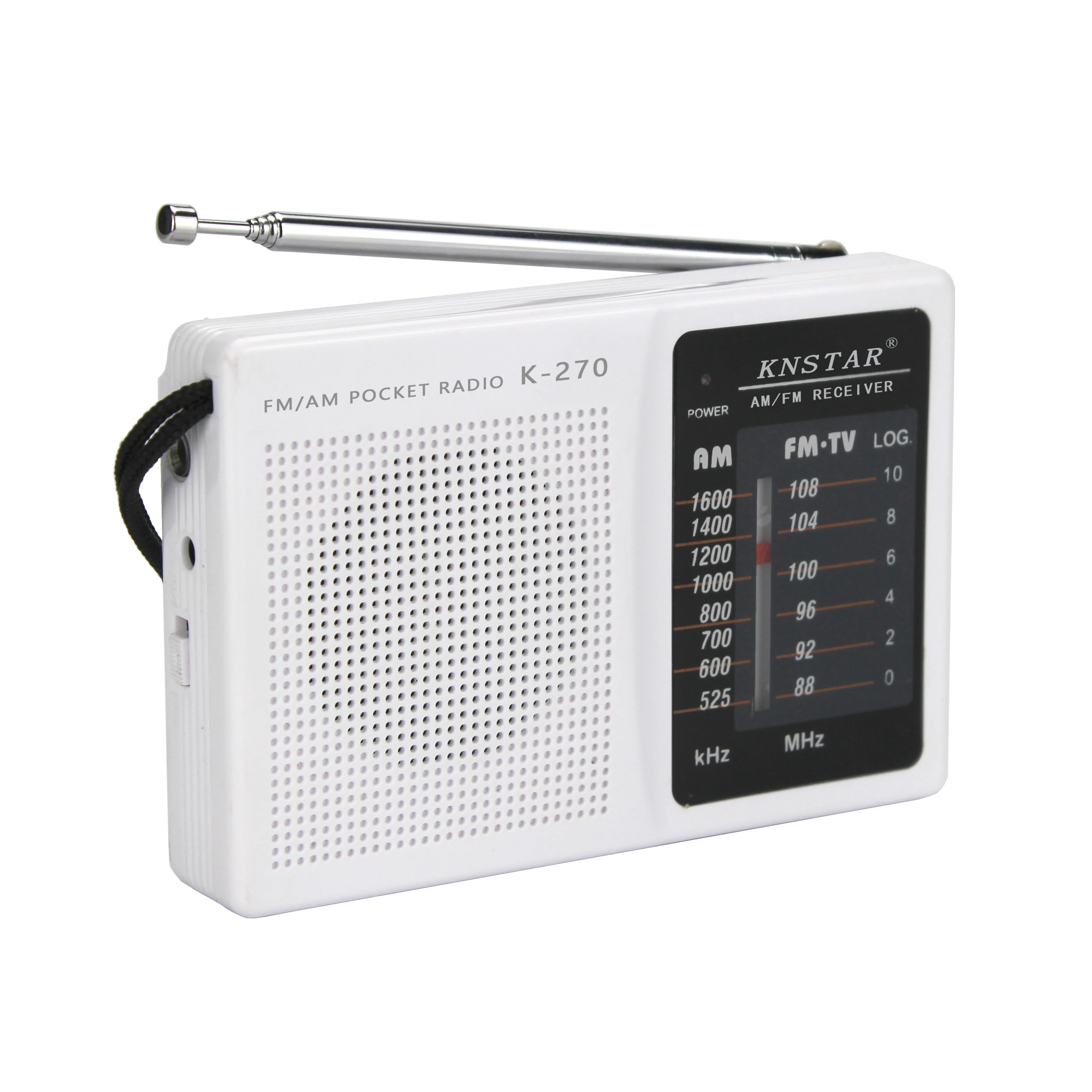 Knstar K-270 DC разъем для наушников Карманный AM FM портативное радио
