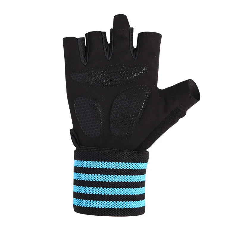 Кожаные варежки для фитнеса, бодибилдинга, тренировок, занятий спортом, тренажерного зала, тяжелой атлетики