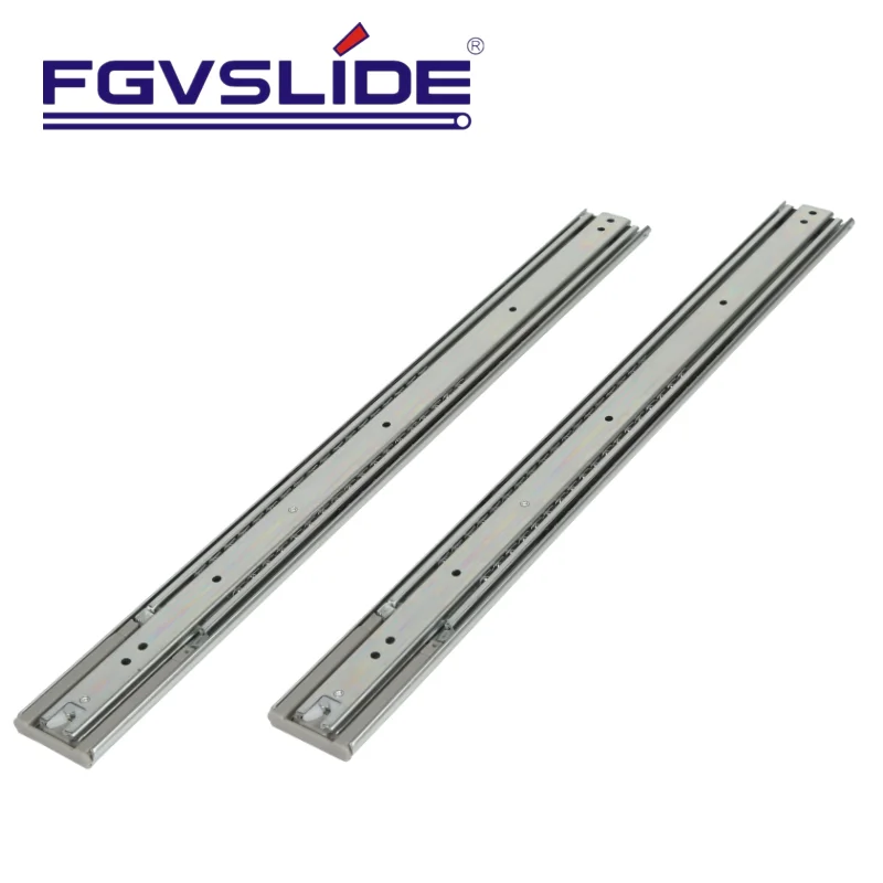 Fgvslide 51mm ball bearing soft close tool box drawer slide rail heavy duty drawer slide rail