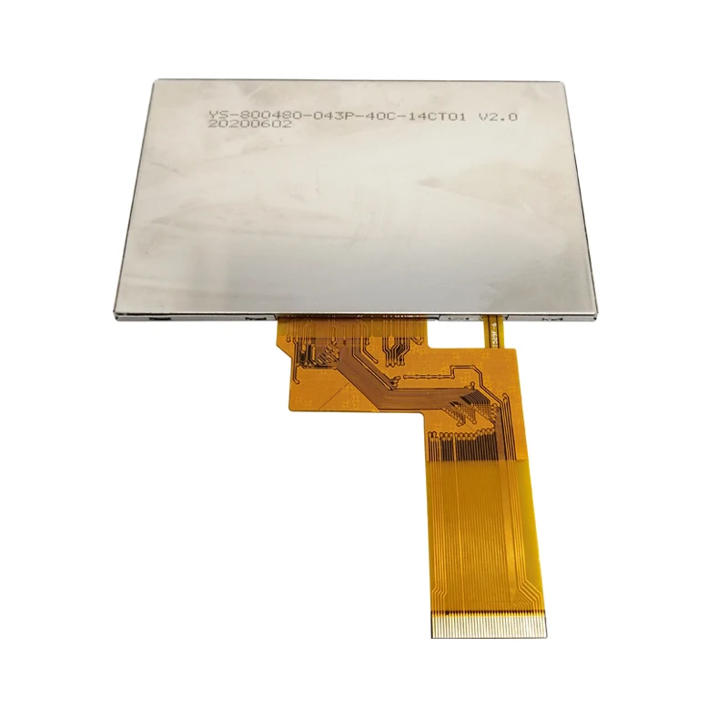 4.3 inch 800*480 Resolution 10 LED Lights Driver IC ST7262E43 IPS TFT LCD Screen Panel Display Module