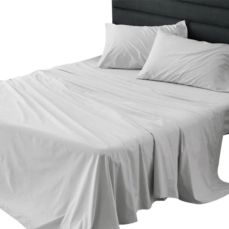 bamboo fiber 4piece bed sheet set with 14inch deep pockets bedsheets sets cotton queen size 7 pcs