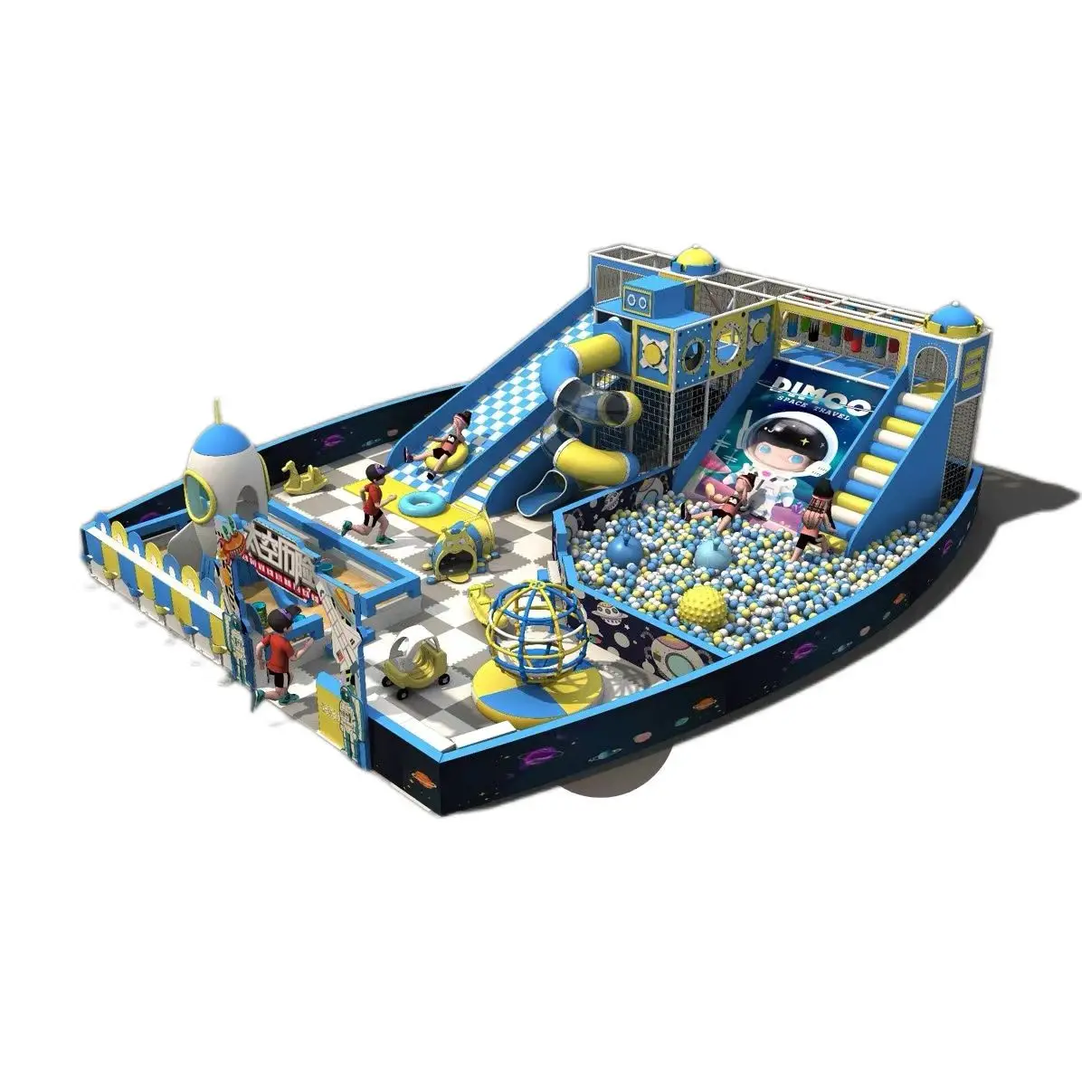 Play area wonderful indoor playground  amusement park large place plan playing games Equipment for sale