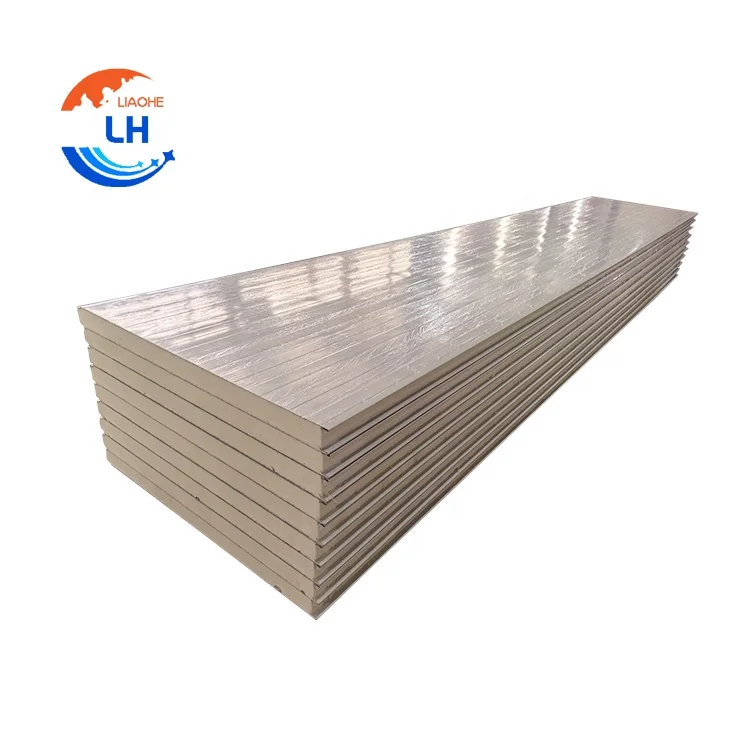 Панели для холодной комнаты наружные настенные панели из минеральной ваты/полиуретановые/pur/pir огнестойкие стен и крыши цена стальной конструкции дома