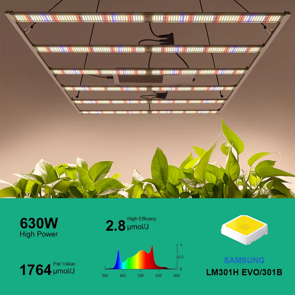Cob 70 watt lm301h indoor hydroponic 1000w full spectrum lamp 200 led grow light