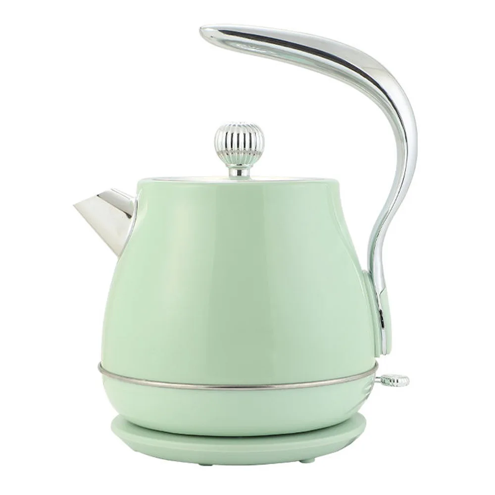 Fashion Design Low Price Stainless Steel Body Colourful Auto Shut Off Boil Dry Protection Ball Shape 1.7 L Electric Water Kettle