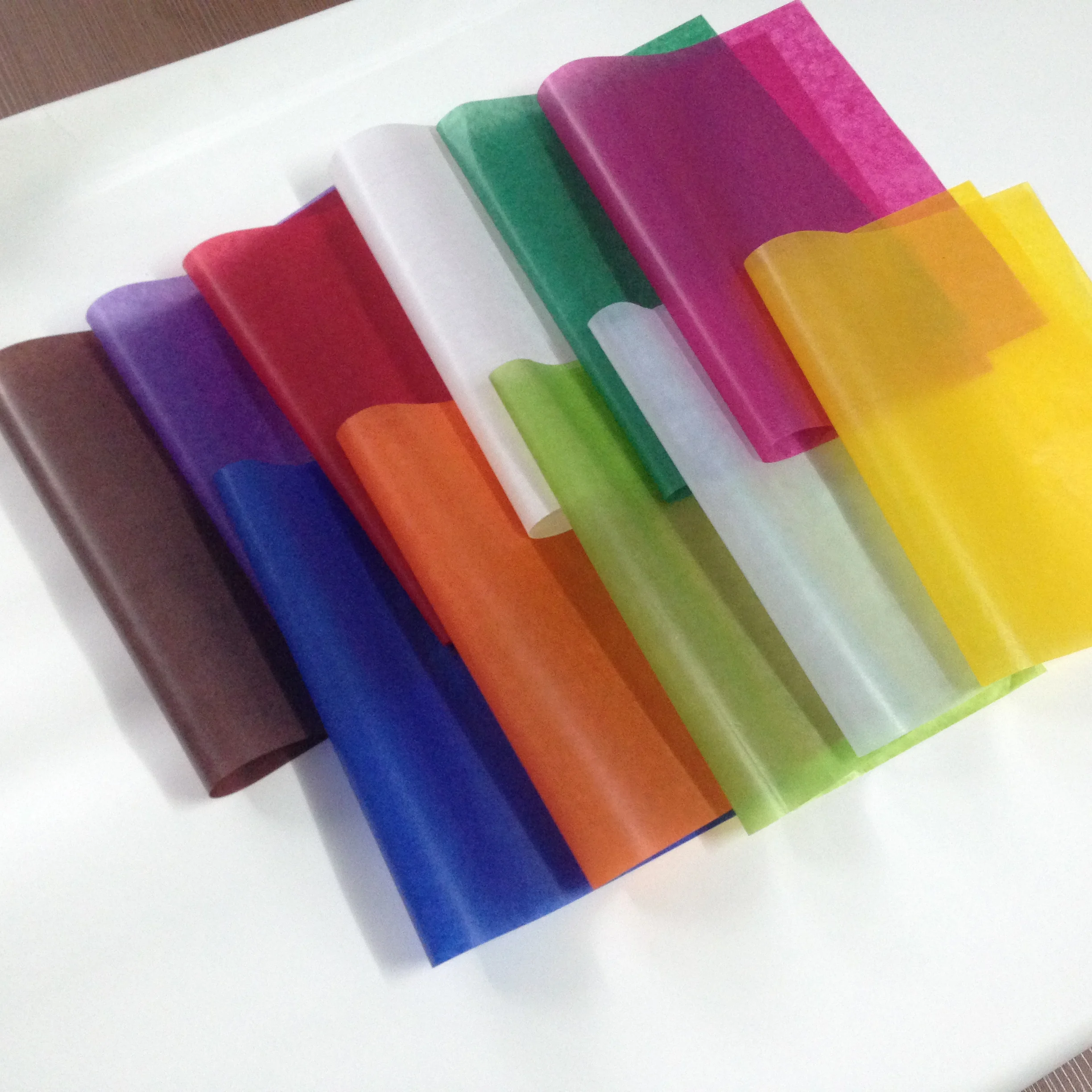 color glassine paper for candy wrapping