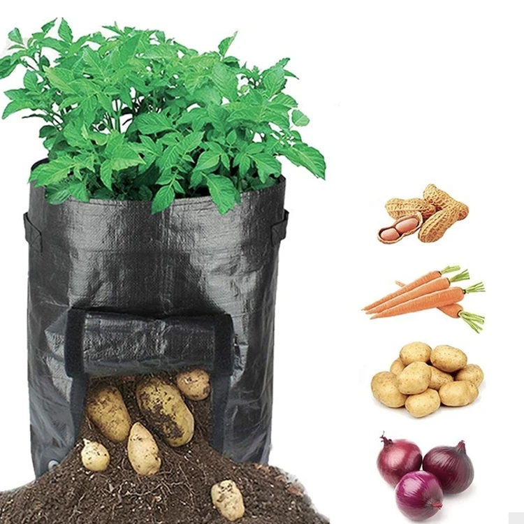 Популярные новые продукты, теплицы для выращивания овощей и картофеля, Полиэстеровые тканевые пакеты для выращивания
