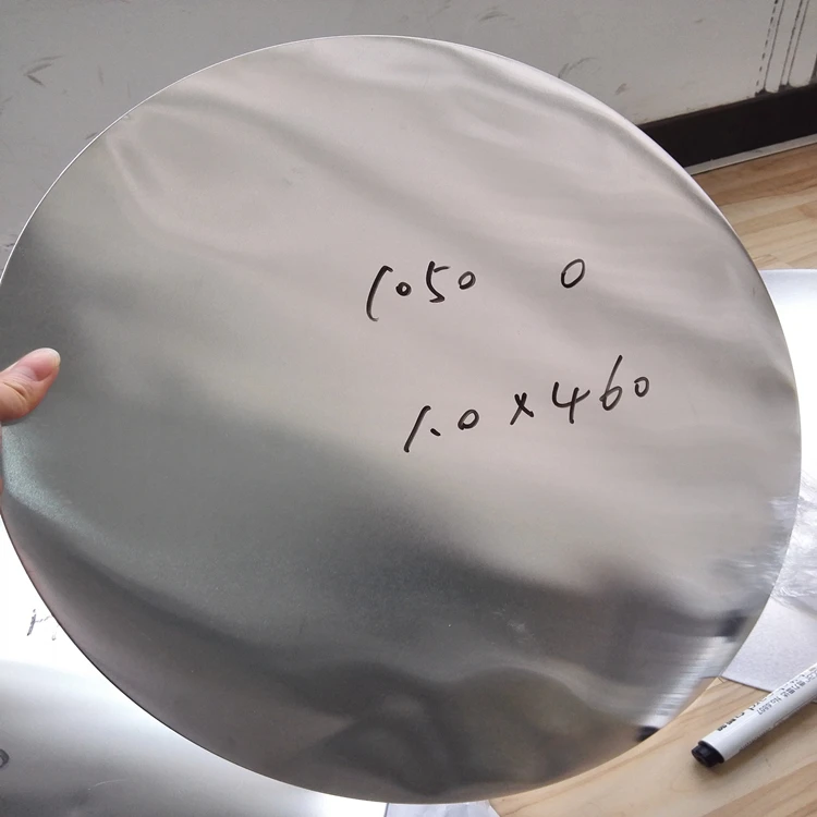 China Manufacturer Round Circle Aluminum Sheet 1050 1060 3003 0.55 0.6 0.7 1.0 1.2 Aluminum Circle Disc for Cookware