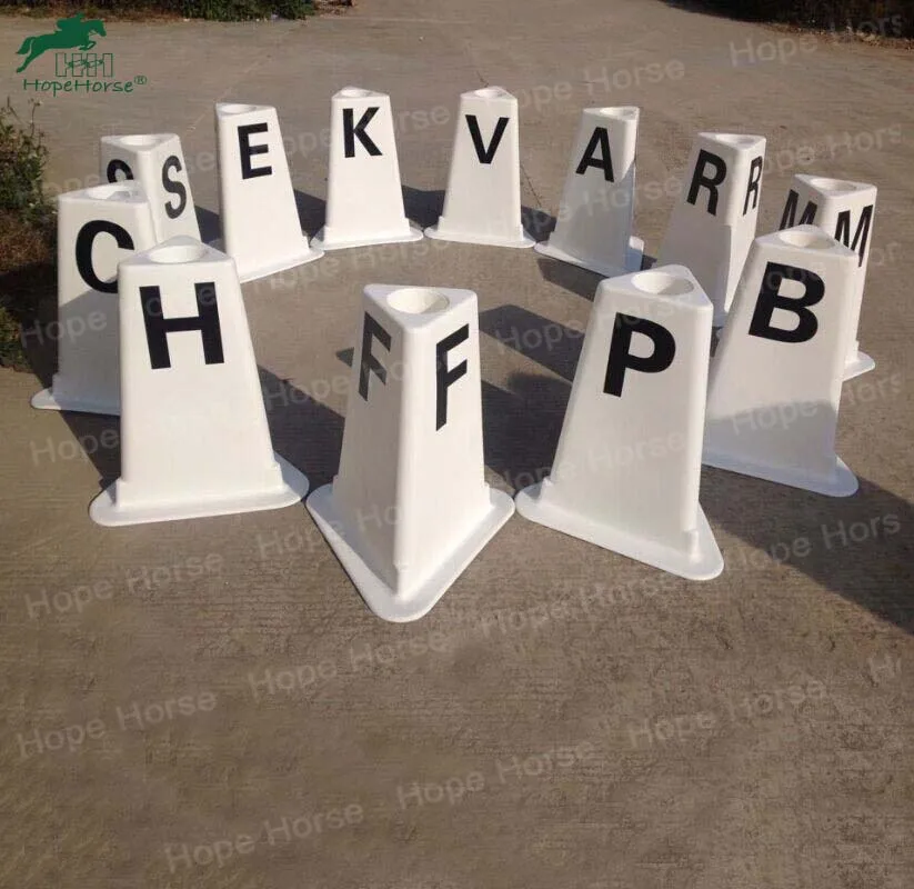 Dressage Arena Letters markers