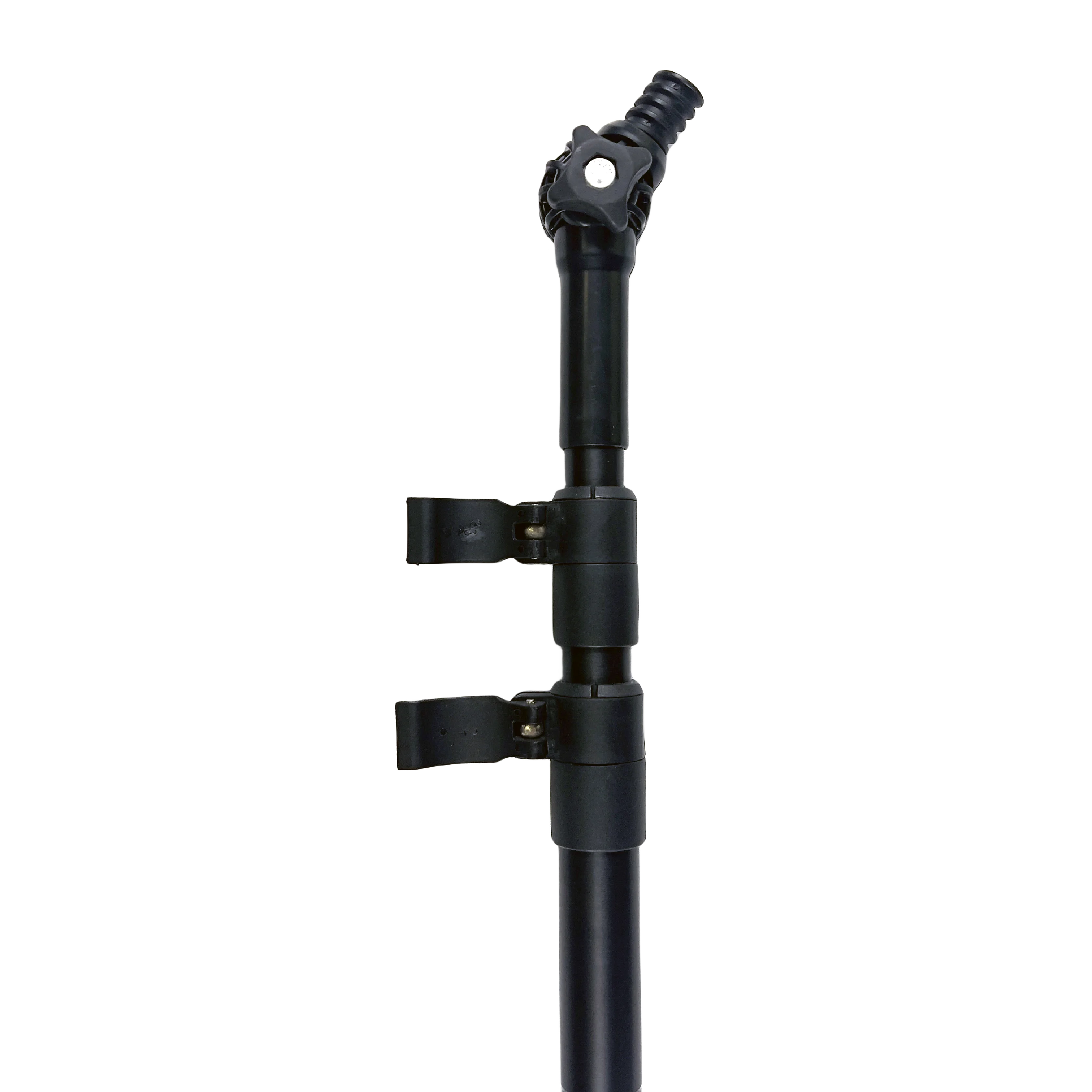 Qiyun Metal Household Tool Kit with Aluminum Telescopic Pole Screw End for Cleaning