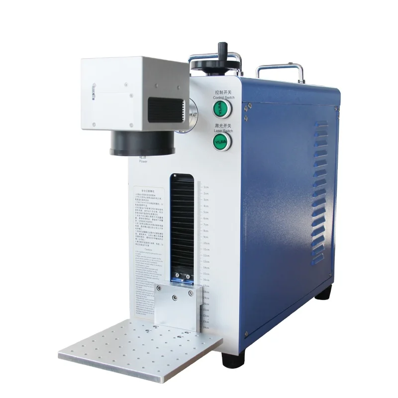 Portable small fiber laser 20w 30w 50w 100w Max Raycus JPT cnc fiber laser marking ring engraving machine price for metal sale