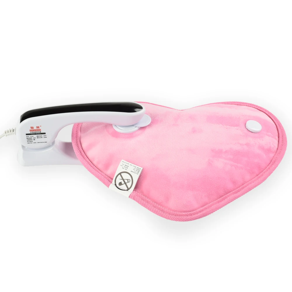 Heart Shape Rechargeable Warm Compress Bag Charging Heat Therapy Warmer Pack Electric Hot Water Bottle