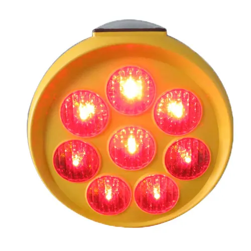 LED Solar Beacon Flashing Safety Warning Light