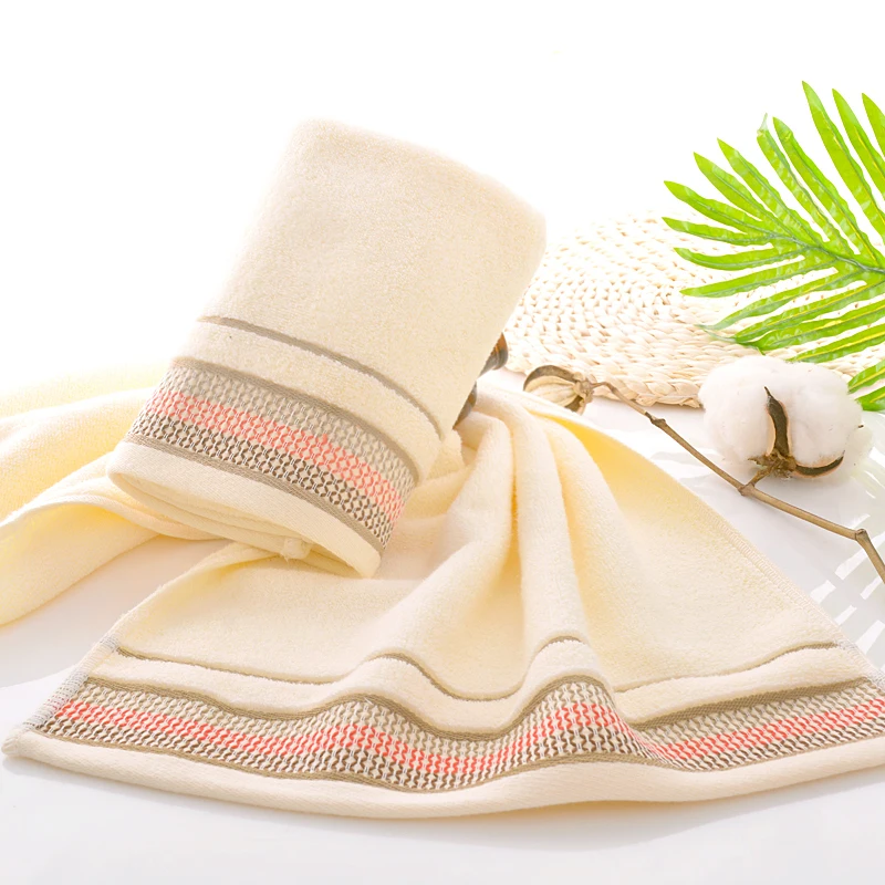 hot sale towel bath 100% cotton towel custom thick and durable salon towel absorbent soft and skin-friendly