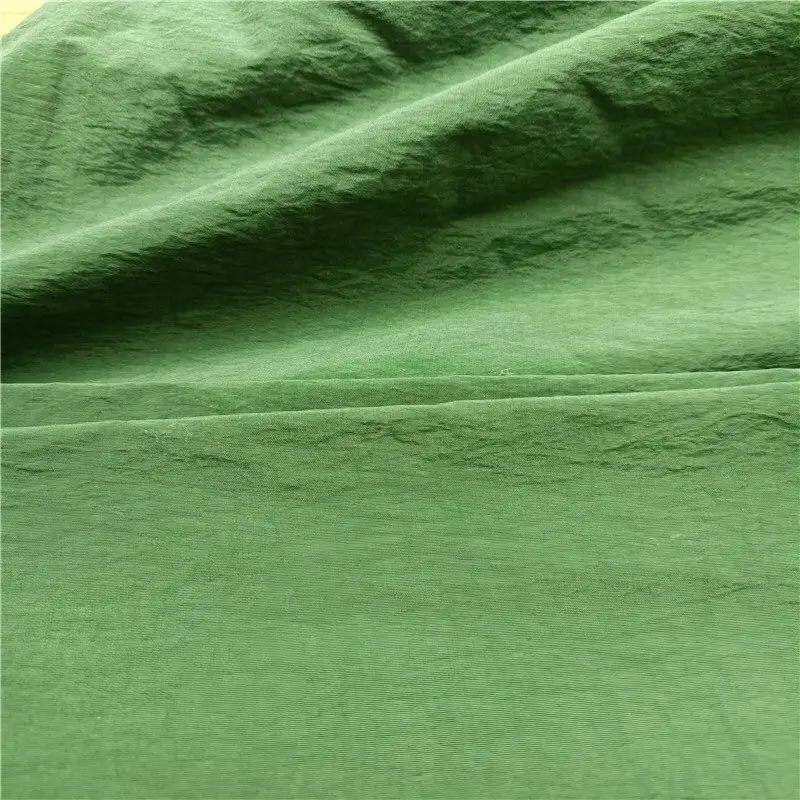 Wrinkle Taslan Nylon Taslon Taffeta Crepe Crinkle Nylon Taslan Fabric Waterproof