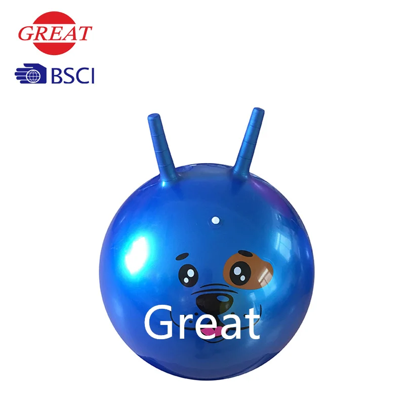 wholesale price pvc indoor outdoor bouncy jumping hopper ball for children