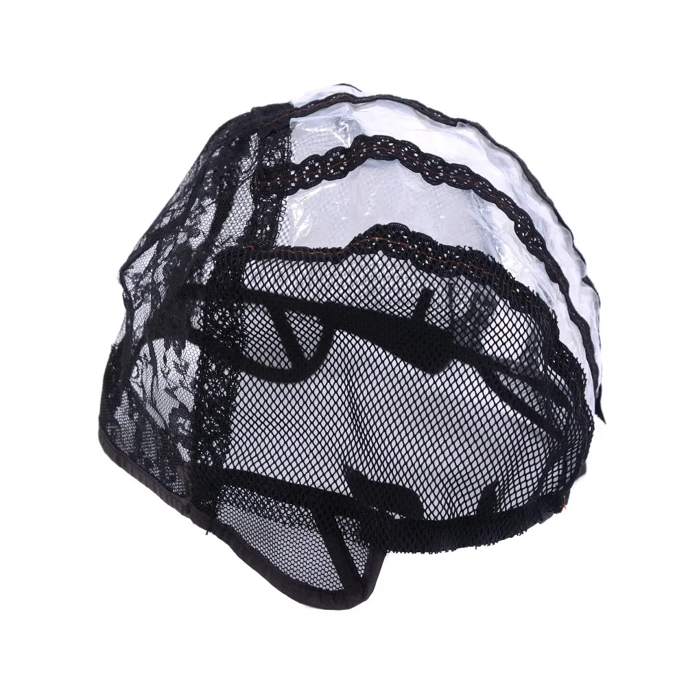 Factory Wholesale Swiss Lace  Wig Cap for Making Wigs with Adjustable Strap for Weave Wigs Women Hairnets Easy Cap