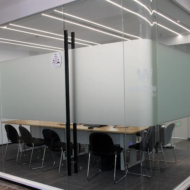 Glass Window Sticker Vinyl PVC Decorative Window Film for Home Office Bathroom