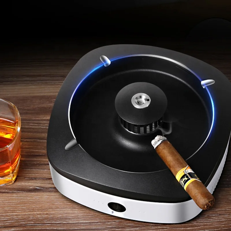 2020 New Arrival Odor Eliminator Air Detector Smokeless Ashtray Air Purifier with Negative ion Generator