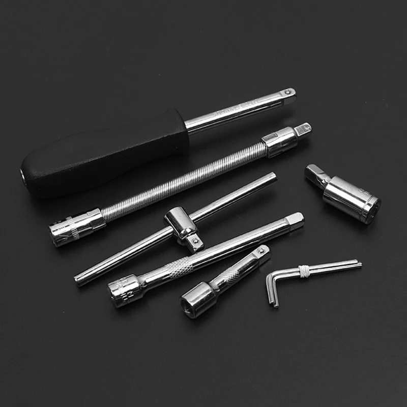 32PCS Hand Tool Sets Car Repair Tool Kit Set Mechanical Tools Box Home Socket Wrench Ratchet Set