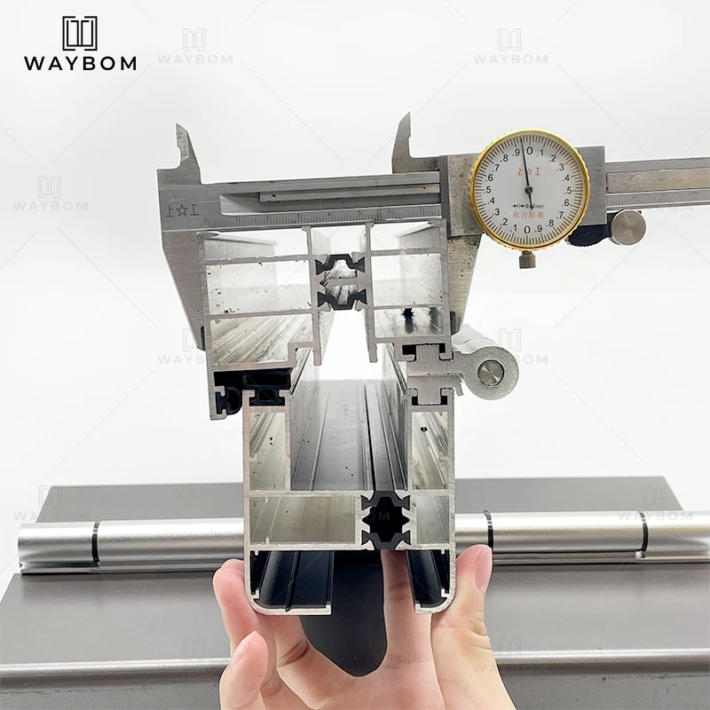 75mm folding house door wholesale Balcony bi fold with folding door aluminum construction material other doors aluminum profile