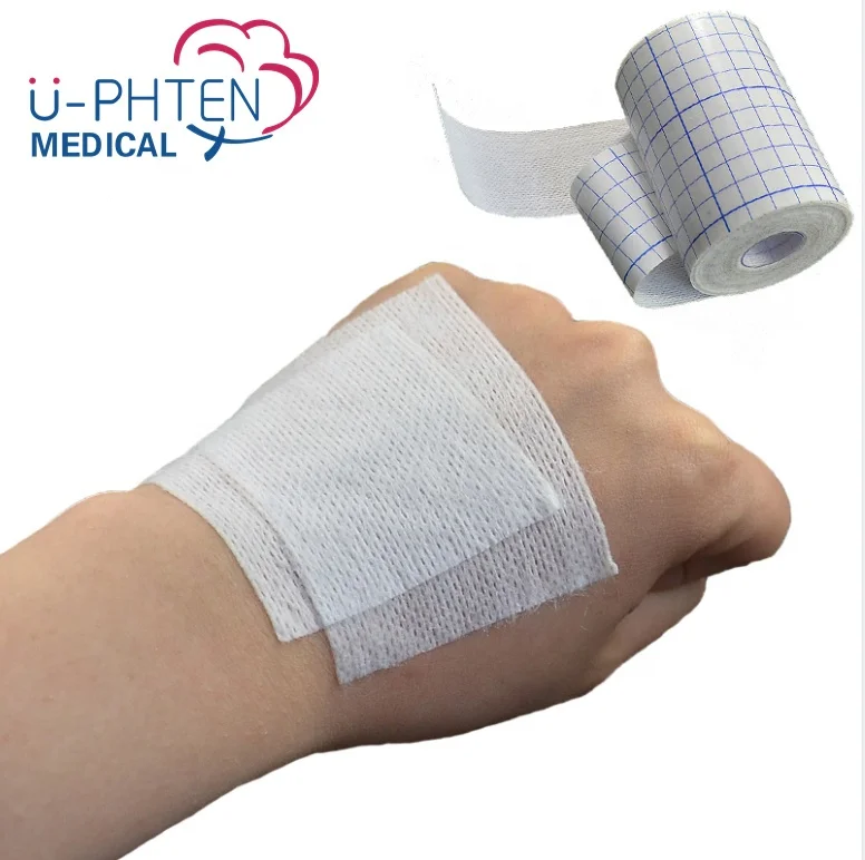 High quality non-woven Adhesive Wound Dressing Roll Medical Disposable