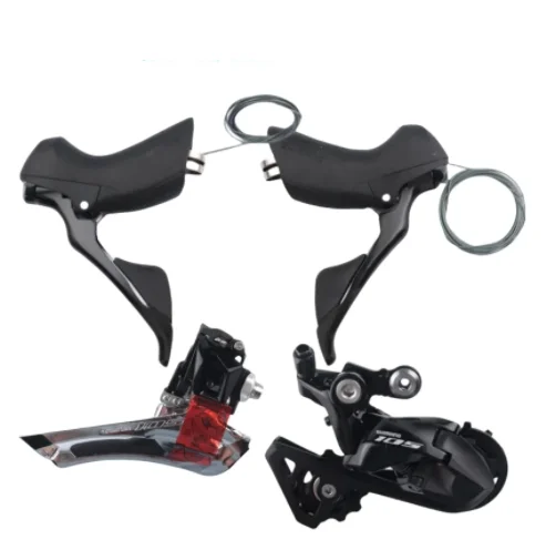 SHIMANO R7000 Groupset 105 R7000 Derailleurs ROAD Bicycle Front Derailleur + Rear Derailleur + Shifter update from 5800