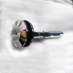 In stock 8-12mm stainless steel glass canopy awning system