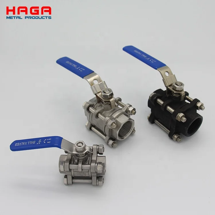 Stainless Female Thread Ball Valve Dn40 Pn25 Chlorine Ball Valve Duplex Ball Valve