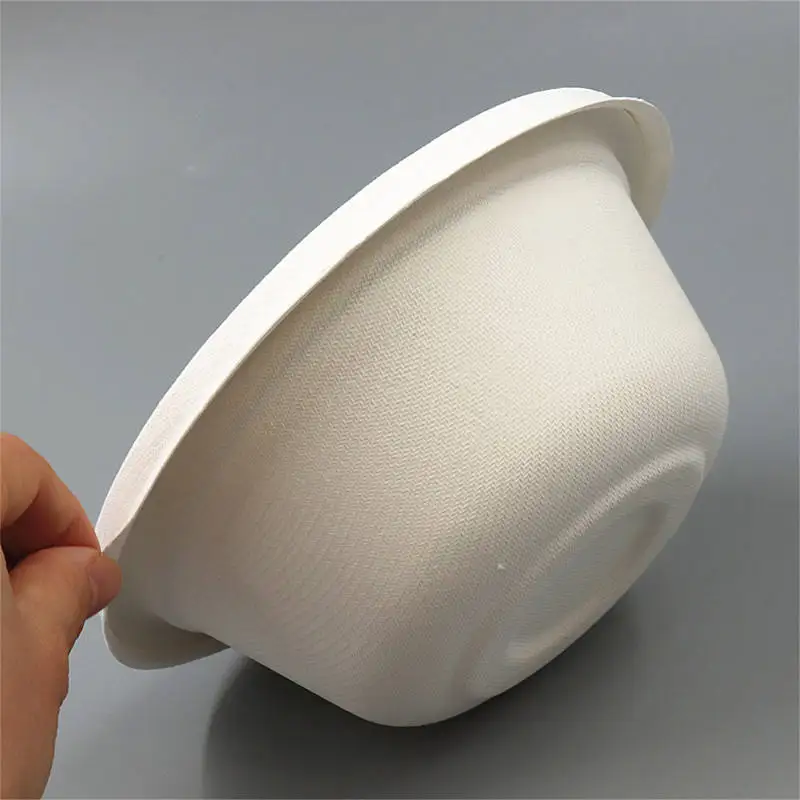 High quality compostable biodegradable disposable sugarcane bagasse food packaging to-go boxes